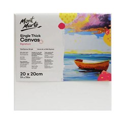 MONTE MART CANVAS PANELS Pine Frame Thick 20 x 20cm